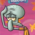 Squidward Tentacles trading card Sponge Bob arcade 2018#003