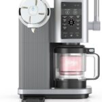 Ninja Swirl by CREAMi Ice Cream and Soft Serve Maker, Sorbet, Frozen Yogurt, Low Calories Program & More, 13 in 1, Soft Serve Handle, (2) CREAMi Swirl 16oz Pints, For Kids and All ages (NC701)