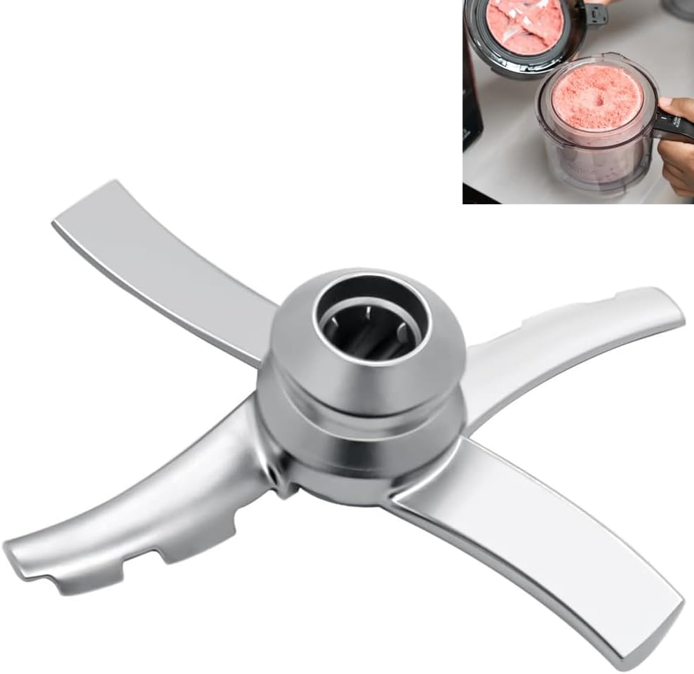 Paddle Blade for Ninja CREAMi Ice Cream Maker NC301 NC299AMZ & NC300 Series, Ninja Creamy Machine Blade Replacement Accessories