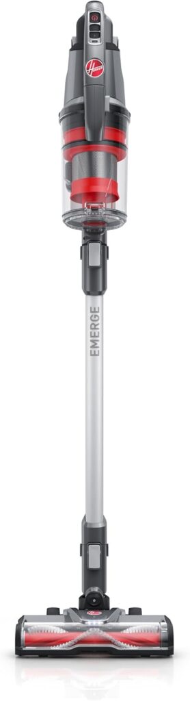 Hoover ONEPWR WindTunnel Emerge Cordless Stick Vacuum Cleaner, Lightweight Stick Vac, Powerful and Quiet Cleaning, Self Standing, No Wall Mount Required, Cordless Vacuum Cleaners for Home Use