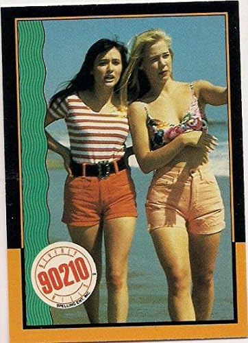 Shannen Doherty and Jennie Garth trading card (Beverly Hills 90210) 1991 Topps #39