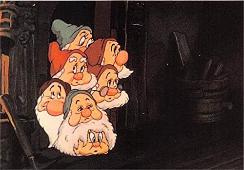 Seven Dwarfs sneak home trading card Snow White Disney 1993#29