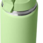 YETI Rambler 26 oz Bottle, Vacuum Insulated, Stainless Steel with Color Matching Straw Cap