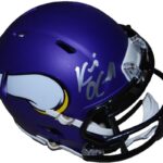 KEVIN O’CONNELL signed (MINNESOTA VIKINGS) mini football helmet BECKETT BR63112 – Autographed NFL Helmets