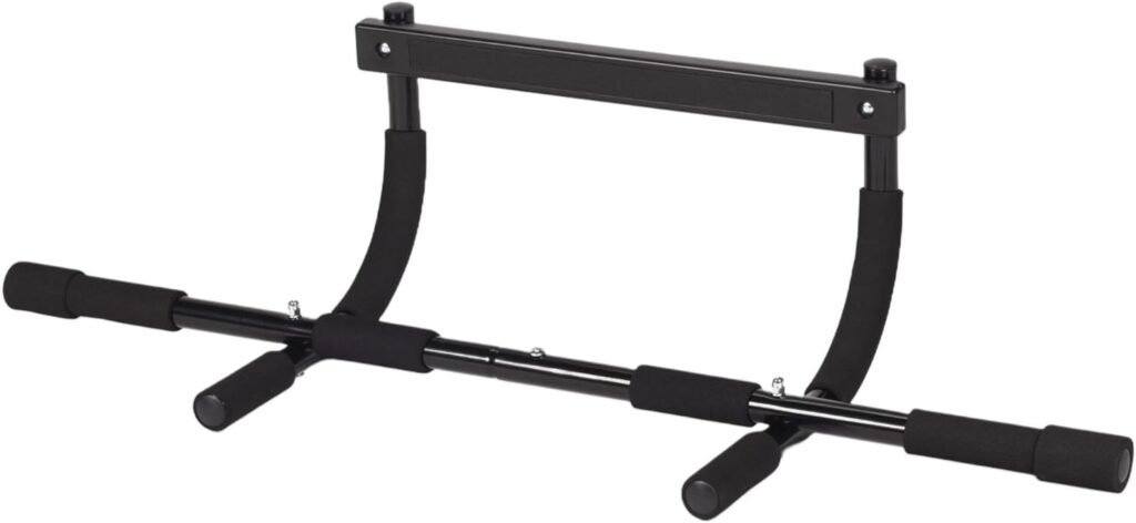 Stamina Products Multi-Function Pull-Up Bar for At-Home Upper-Body Workouts with 12 Grip Options for Targeting Chest, Shoulders, Back, Arms or Core