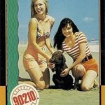 Shannen Doherty and Jennie Garth trading card (Beverly Hills 90210) 1991 Topps #18