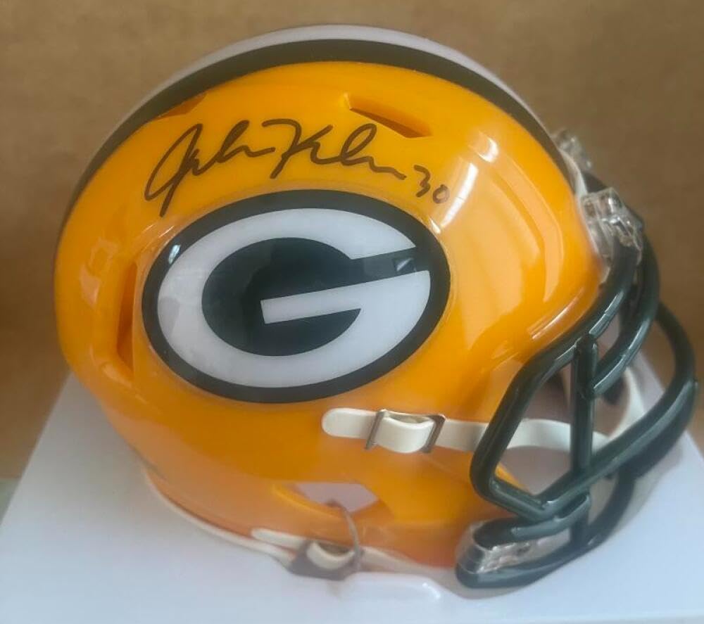 John Kuhn Bay Packers Signed Autographed Mini Helmet Psa 3t20876 – Autographed NFL Mini Helmets