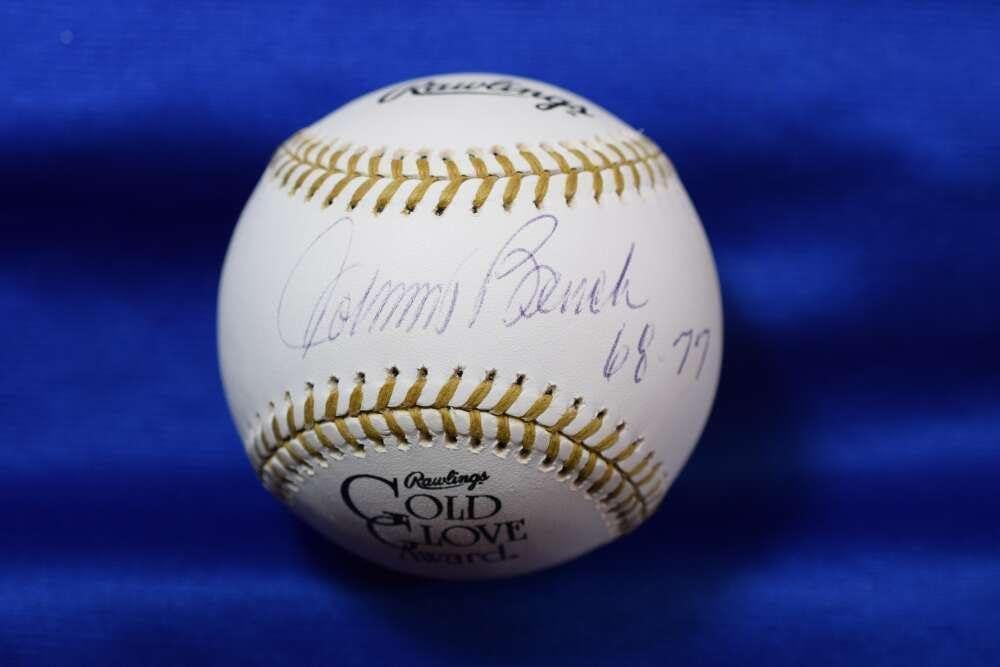 Johnny Bench PSA DNA Autograph Glove Signed Baseball – Autographed MLB Gloves