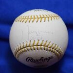 Maury Wills PSA DNA Autograph Major League Glove Signed Baseball 61-62 – Autographed MLB Gloves