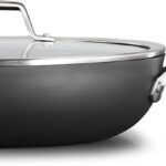 Calphalon Premier Space-Saving Nonstick Cookware Set, 13-inch, Stackable, Hard-Anodized Aluminum