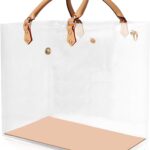 Clear PVC DIY Tote Bag Handbag Making Kit Handmade Gift Bag Craft Accessory Tool Set Birthday Holiday Gift Bag