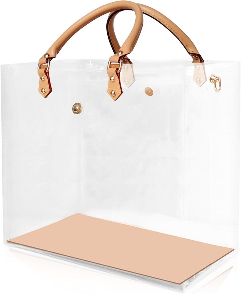 Clear PVC DIY Tote Bag Handbag Making Kit Handmade Gift Bag Craft Accessory Tool Set Birthday Holiday Gift Bag