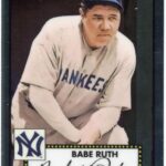 Baseball MLB 2021 Topps Chrome Platinum Anniversary #615 Babe Ruth Yankees