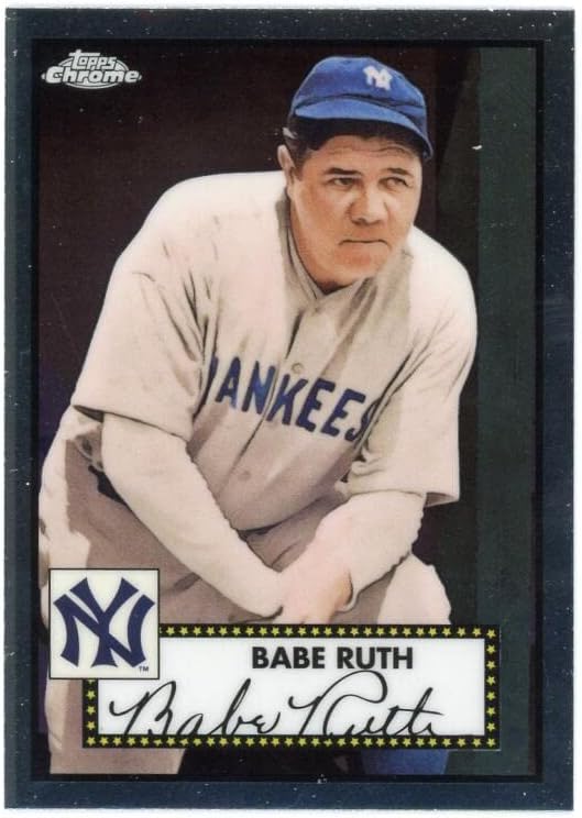 Baseball MLB 2021 Topps Chrome Platinum Anniversary #615 Babe Ruth Yankees