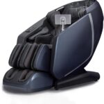 Osaki OS-Highpointe 4D SL-Track Massage Chair with Ultra Long Extension, 3 Rollers Foot and Calf Massage, Blue