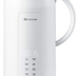 MOKKOM Nut Milk Maker, 42oz Automatic Almond Milk Machine for Homemade Plant-Based Milk, Oats, Soy, Dairy Free Beverages, Soy Milk Maker with Delay Start/Keep Warm/Self-Cleaning/Boiling, White