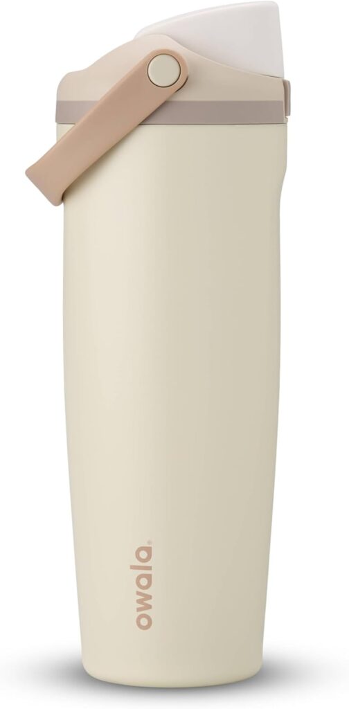 Owala FreeSip Sway – Stainless Steel – 30-oz. – Tan (Lightly Toasted)