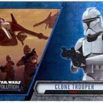Clone Trooper trading card Star Wars Evolution 2016 Topps #67 Refractor