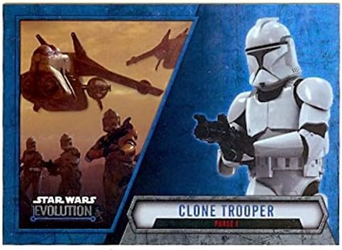 Clone Trooper trading card Star Wars Evolution 2016 Topps #67 Refractor