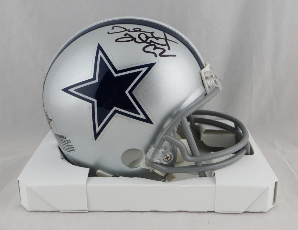 Tony Tolbert Signed Dallas Cowboys Mini Helmet -Jersey Source Auth – Autographed NFL Mini Helmets