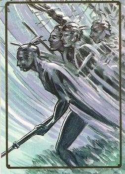 Attack at Night trading card (Tecumseh’s Rebellion) 1995 Bon Air Native Americans #41