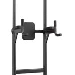 Power Tower Adjustable Height Pull Up & Dip Station Multi-Function Home Strength Training Fitness Workout Station for Home Gym