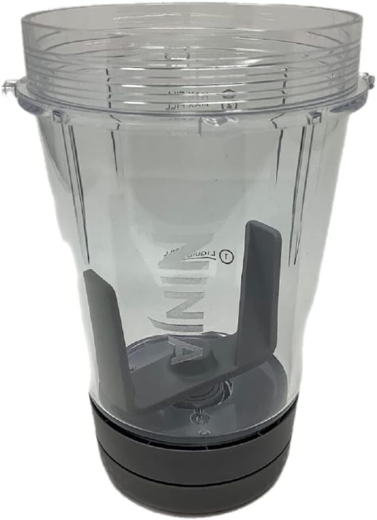 Shark ‘ Ninja Ninja 14 oz Smoothie Bowl Maker Cup 701KKU100 for CO351B SS100 SS101 SS300 SS351 Foodi Blender, Clear and Black
