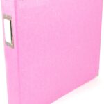 We R Memory Keepers 12×12 Photo Album Pretty Pink Protect Memories & Photos, Acid-free Faux Leather, Snag-free Rings, Includes 5 Page Protectors, Scrapbooking
