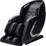Osaki OS-Pro Encore | Black | 4D SL-Track Zero Gravity Full Body Airbag Massage | Intelligent Voice Control | Back and Calf Infrared Heat | Foot Roller Massage
