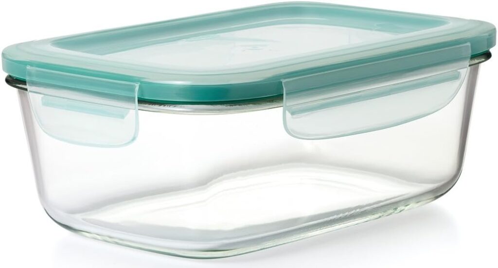 OXO Good Grips 8 Cup Smart Seal Airtight Glass Rectangle Container