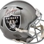 Bo Jackson Autographed Oakland Flash Replica Full-Size Football Helmet – BAS