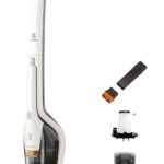 Electrolux Ergorapido Cordless 2-in-1 Vacuum Cleaner with High Suction Power and 180° EasySteer Mobility, 48-Minute Run Time, 2 Power Modes, Satin White