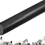 Yes4All High-Density EPP Round Back Roller Foam, Exercise Foam Roller for Yoga, Pilates & Stretching – 12, 18, 24, 36 inch