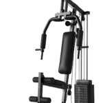 Home Gym, Multifunctional Weight Machine, Full Body Workout Station Exercise Equipment, All in One Home Gym with Pulley System for Strength Training