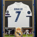 Cristiano Ronaldo Autographed Hand Signed Custom Framed Jersey – Beckett COA