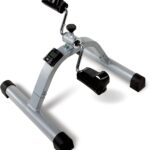 Marcy Under Desk Mini Pedal Leg and Arm Exercise Cycle with Adjustable Magnetic Resistance Physical Therapy Leg Exercisers