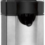 Cuisinart Pulp Control Citrus Juicer, Orange Juicer Squeezer and Lemon Squeezer with 3 Pulp Control Settings, Accommodates Small Limes and Large Grapefruits, CCJ-500P1, Black/Stainless Steel