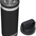 YETI Rambler 18 oz Bottle, Vacuum Insulated, Stainless Steel with Chug Cap, Black