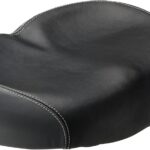 Schwinn Comfort Bike Seat, Quilted or Foam Padded Bike Saddle, Various Styles, Weather-Resistant Cover, Easily Attaches to Most Standard Seatposts