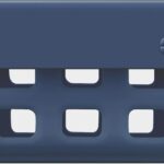 Ello Duraglass Meal Prep Container, 5 cup- Glass Food Storage Container with Silicone Sleeve and Airtight BPA-Free Plastic Lid, Dishwasher, Microwave, and Freezer Safe, Midnight