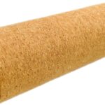 Cork Yoga Pillar Core Exercises Muscle Massage Roller Natural Fitness Foam Roller for Stretching Pilates Physical Therapy- 3.94×17.72 Inch