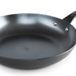 GSI Outdoors Guidecast 12” Frying Pan | Lightweight Cast Iron Frying Pan for Camping, Cabin and Home Kitchen