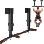 Pull Up Bar Wall Mounted: Wall Adjustable Joist Mount Pull Up Bar & Chin Up Bar for Home Gym Workout Strength Training Equipment