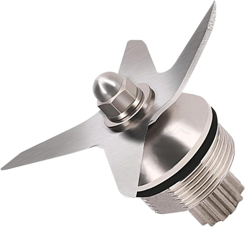 Blender Blade Replacement Part for Vitamix, Blender Wet Blade Assembly Stainless Steel Vitamix Blade Accessories Compatible with Vitamix 5200 Series Blender Mixer 64oz and 32oz Containers