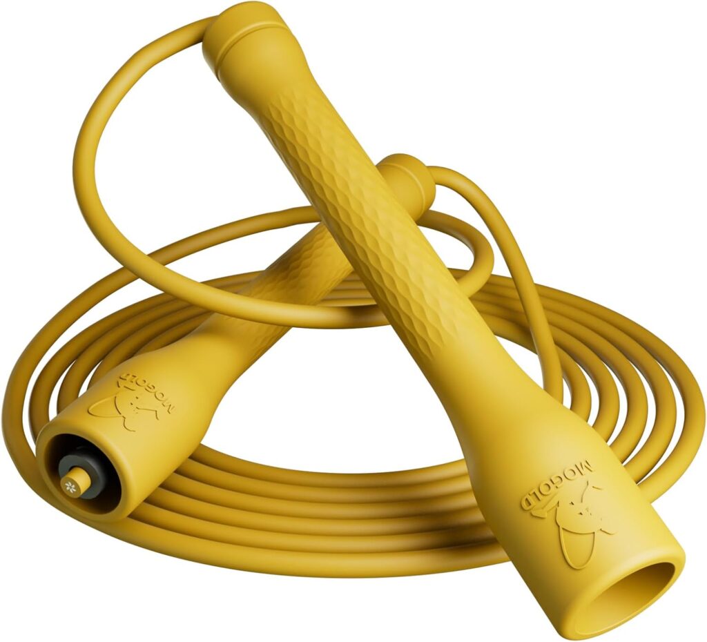 Workout Jump Rope,5mm PVC Jump Rope,Adjustable Length with Shatterproof Handles, Ideal for Beginners & Advanced Athletes, Fitness, Cardio & Boxing