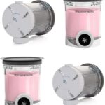 4 Pack ninja creami swirl pints and Lids,NC700 Makers Containers Cups creami accessories ，Compatible with Ninja Swirl Ice Cream & Soft Serve Makers