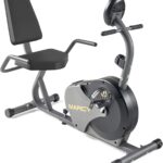 Marcy Magnetic Recumbent Bike with Adjustable Resistance and Transport Wheels NS-716R, 11.00 x 22.00 x 31.00″