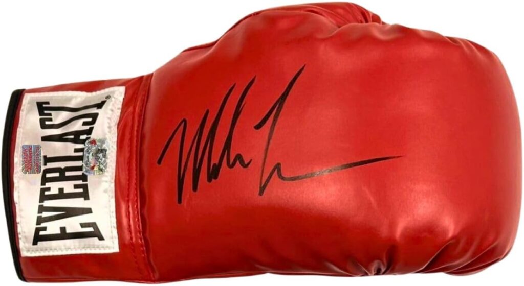 Mike Tyson Autographed Right-Hand Boxing Glove – Iconic Signed Sports Memorabilia for Boxing Fans and Collectors