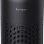 HEPA Air Purifier for Bedroom – Filters Smoke Dander Hair Odors – Portable with Fragrance Sponge – Sleep Mode and Speed Control – AC300 (Black)