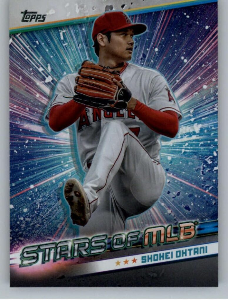 2024 Topps Stars of MLB #SMLB-21 Shohei Ohtani Los Angeles Angels MLB Baseball Trading Card